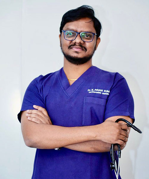 Dr Pavan K Yadav - Orthopedician in Vijayawada